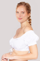 Preview: Dirndl Blouse Barbie, White