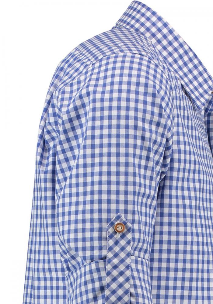 Voorvertoning: Traditioneel shirt Samwell lichtblauw