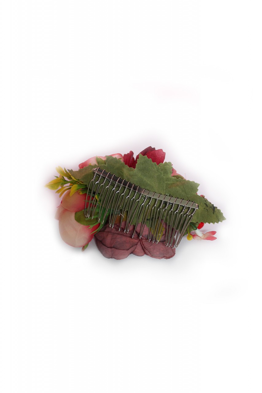 Flowers hair comb Rosalie