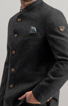 Veste traditionnelle Wolfgang anthracite