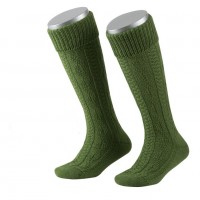 Preview: Childrens Stockings with knee tie in applegreen