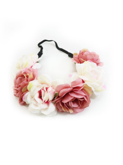 Hairband Elfenzauber rosé-off-white