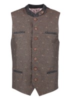 Preview: Traditional waistcoat Felipe in brown