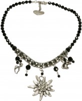 Vorschau: Perlenkette Hanne schwarz