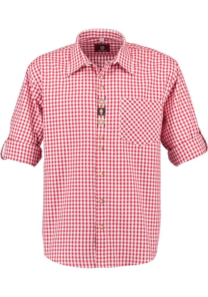 Chemise traditionnel Samwell rouge