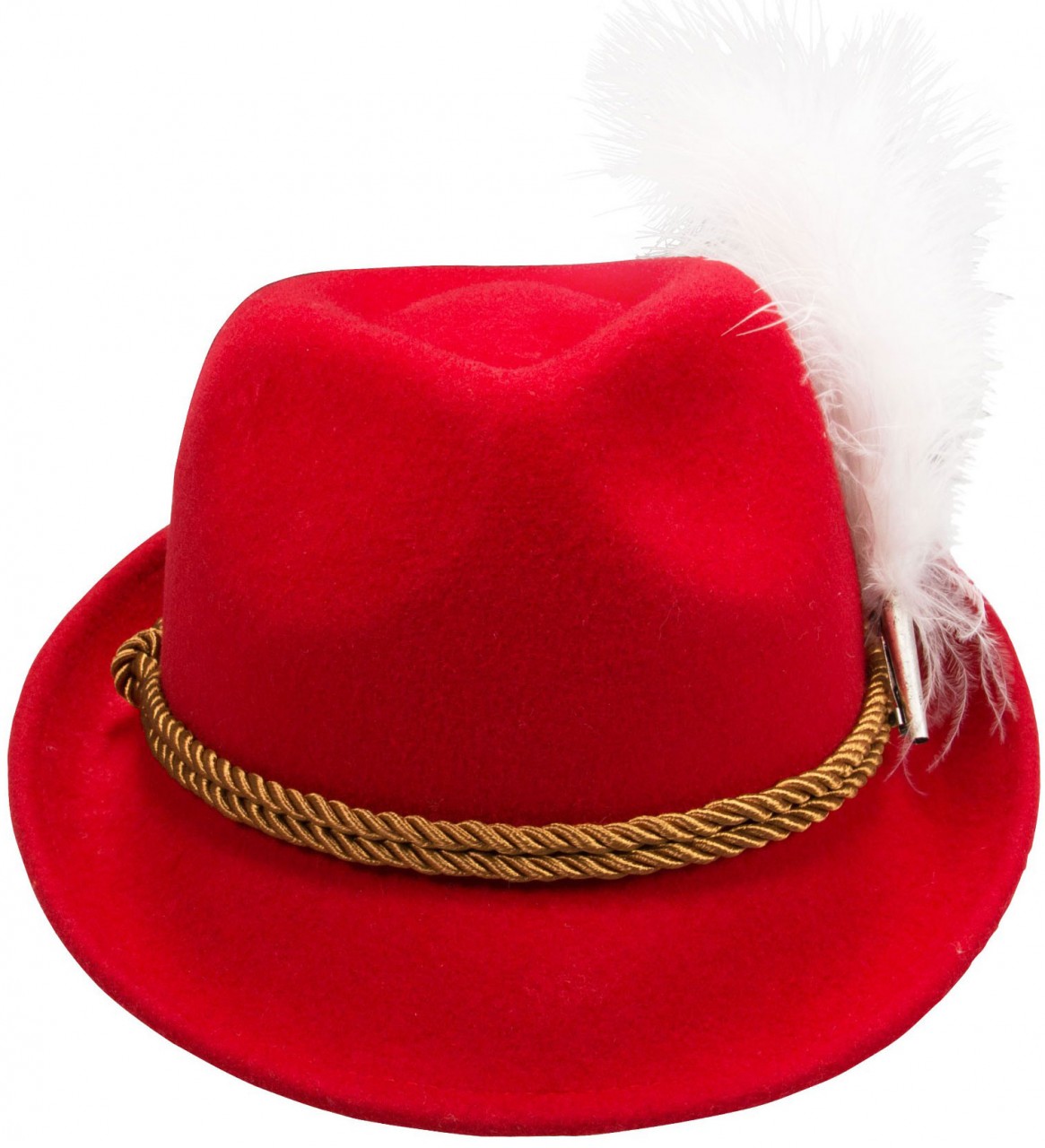 Filcowa czapka Mona czerwona