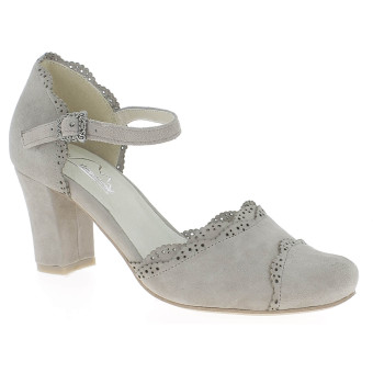 Trachtenpumps Isabell taupe