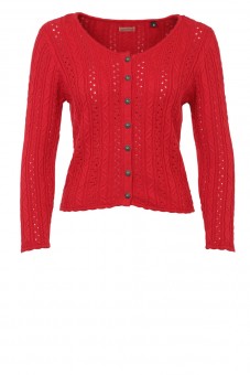 Tradycyjny sweter Liz czerwony