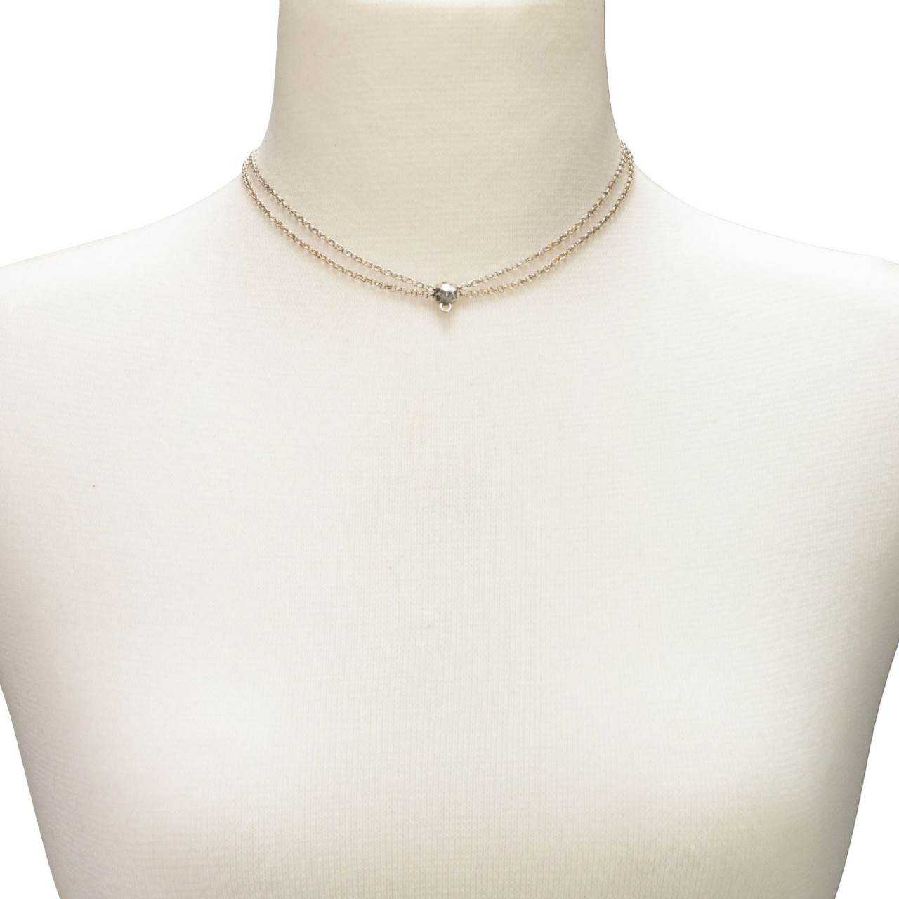 Vorschau: Trachten Halskette Adelina silber