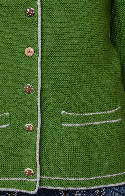 Traditionele jas Karina in het groen