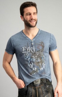 Traditional Shirt Edelbock in smoky blue