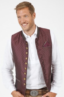 Traditional Vest Elias red