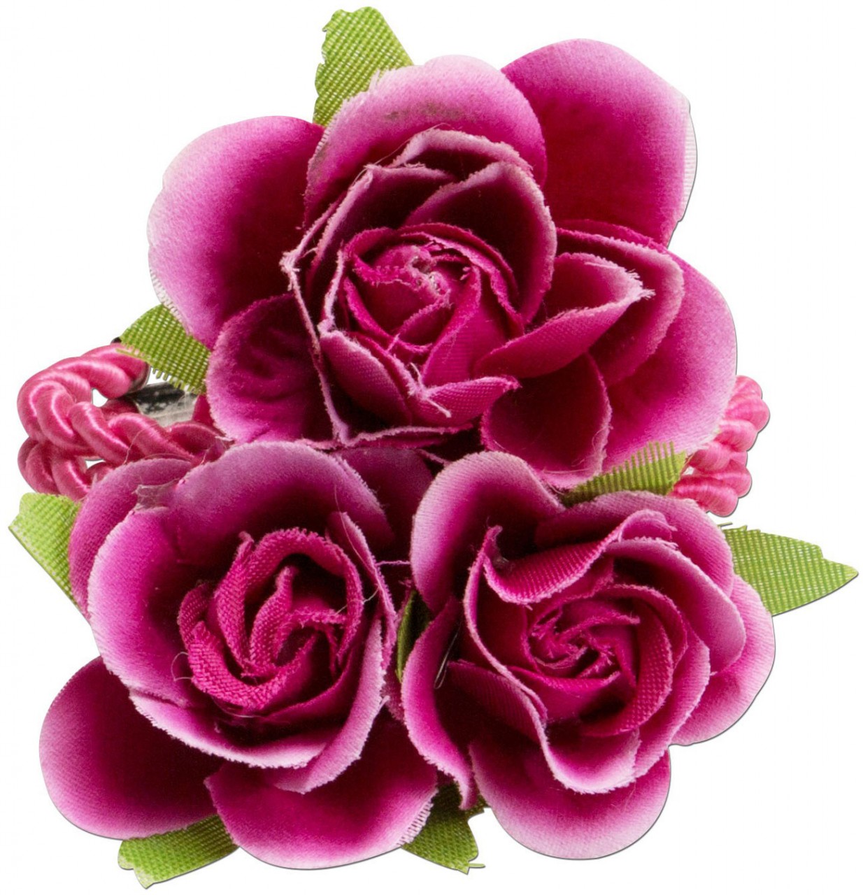 Vorschau: Blüten-Armband Celina pink