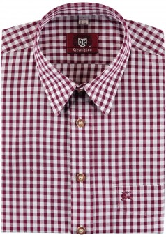Chemise traditionnel Udo rouge