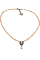 Anteprima: Perlen-Halskette Helena rosé