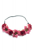 Preview: Headband with red flowers