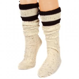 Traditional Stocking long nude-brown