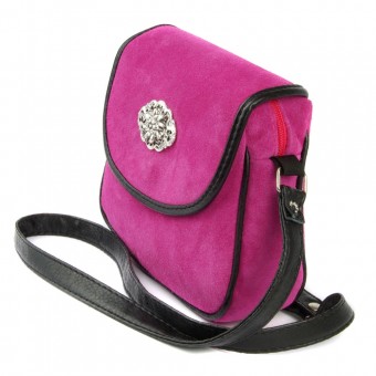 Shoulder Bag Ramona Suede pink