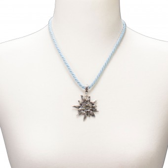 Traditional Necklace Amelie light blue