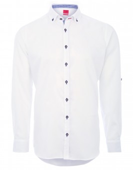 Chemise traditionnelle Olymp blanche