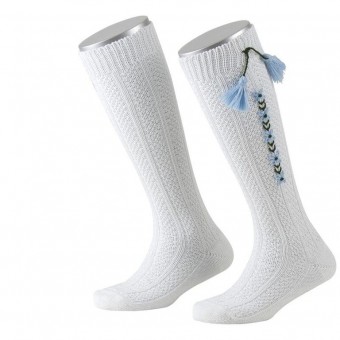 Knee Socks Marieke light blue