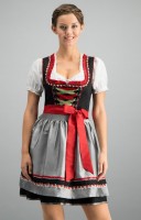 Preview: Dirndl Patty in black