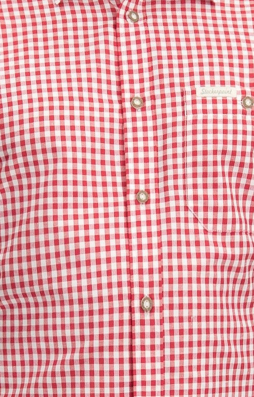 Voorvertoning: Traditioneel shirt Renko in rood