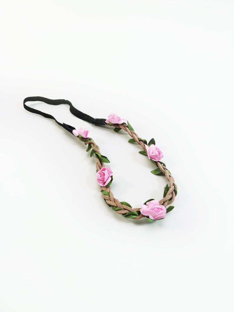 Haarband Mini Flower rosa inaktiv
