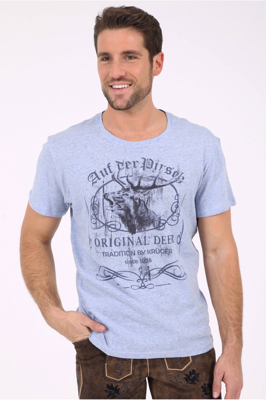 Aperçu: T-Shirt Original Deer blau
