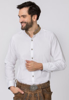 Anteprima: Camicia da uomo Adamo bianco-blau