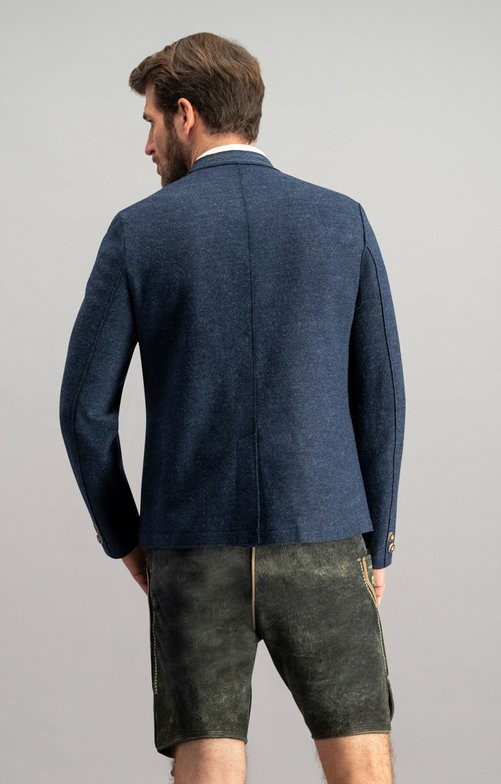 Preview: Traditional jacket Wolfgang dark blue