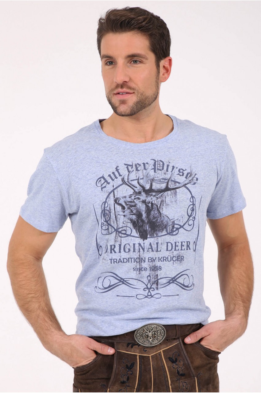 Vorschau: T-Shirt Original Deer blau