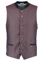 Preview: Traditional vest Lazlo in red-brown