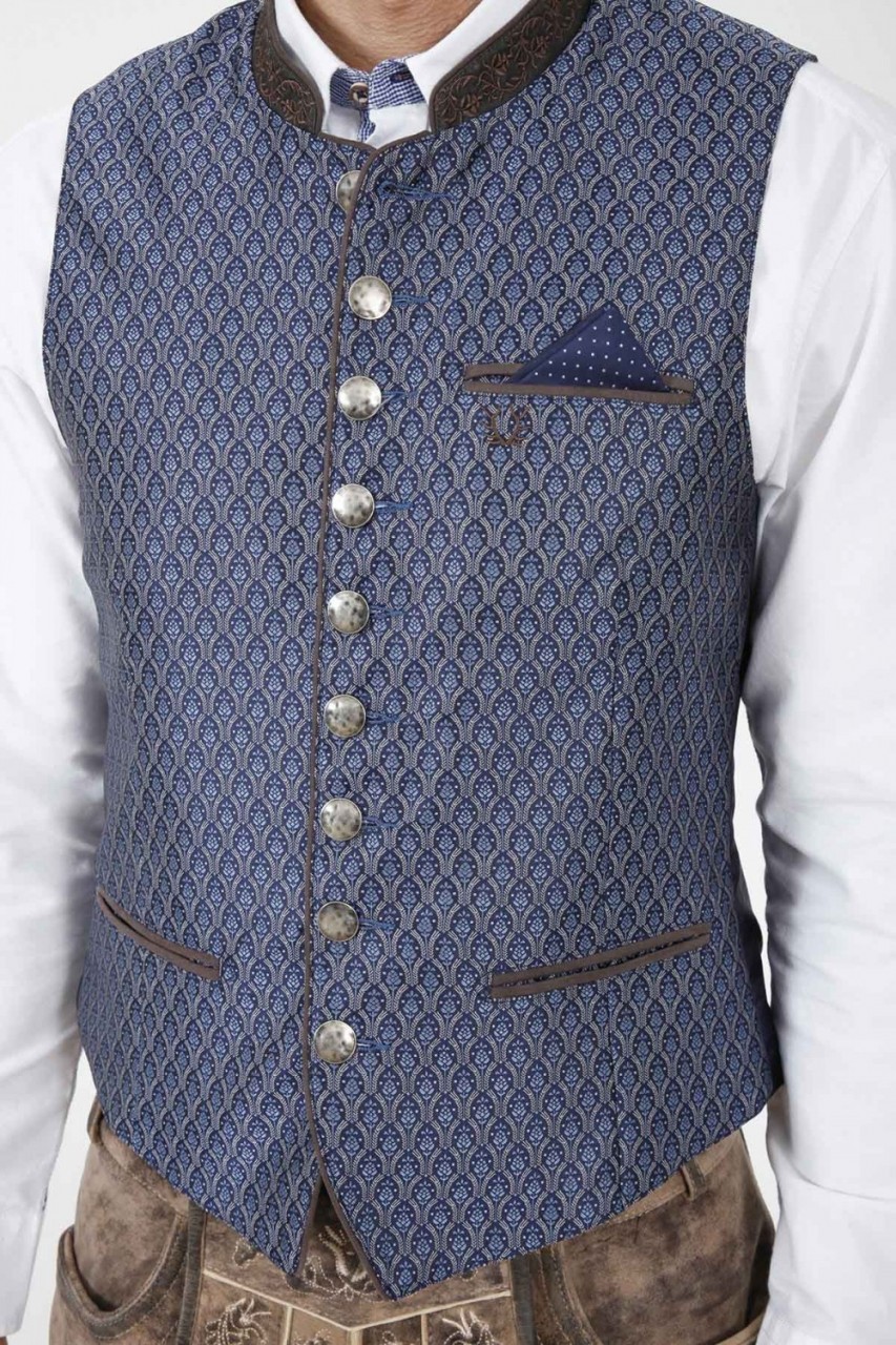 Preview: Traditional Vest Elias navy