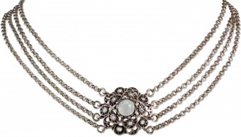 Necklace Paulina antique silver