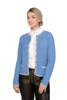 Preview: Traditional Cardigan Caro blue
