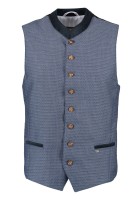 Preview: Traditional vest Lazlo in blue