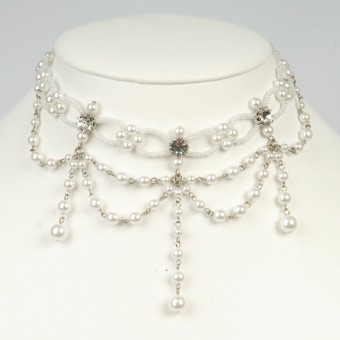 Pearl-Necklace white