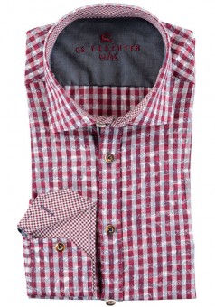 Chemise homme Anian rouge