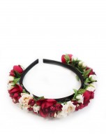 Preview: Rosebuds Headband red-off-white
