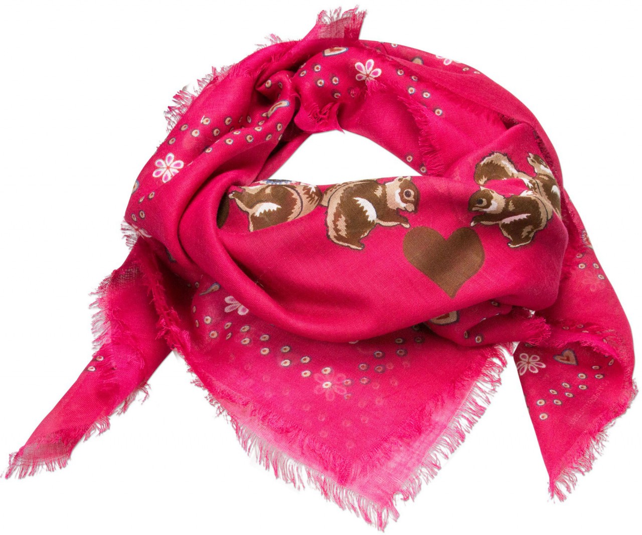 Traditionele doek peperkoek hart roze