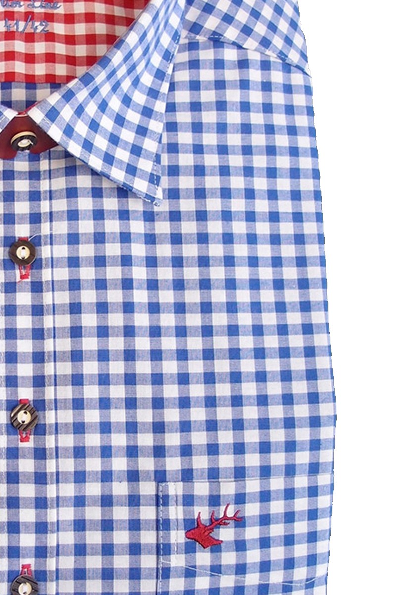 Preview: Traditional Shirt Loras blue