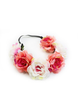 Hairband Elfenzauber peach-off-white