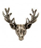 Preview: Deer head brooch