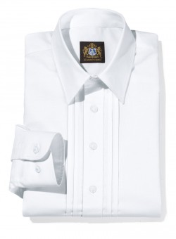 Traditional Shirt with Lying Collar white