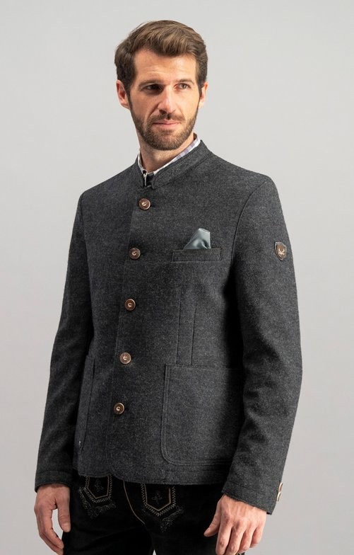 Traditional jacket Wolfgang anthracite
