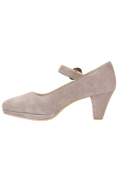 Preview: Dirndl Pumps Janet in taupe