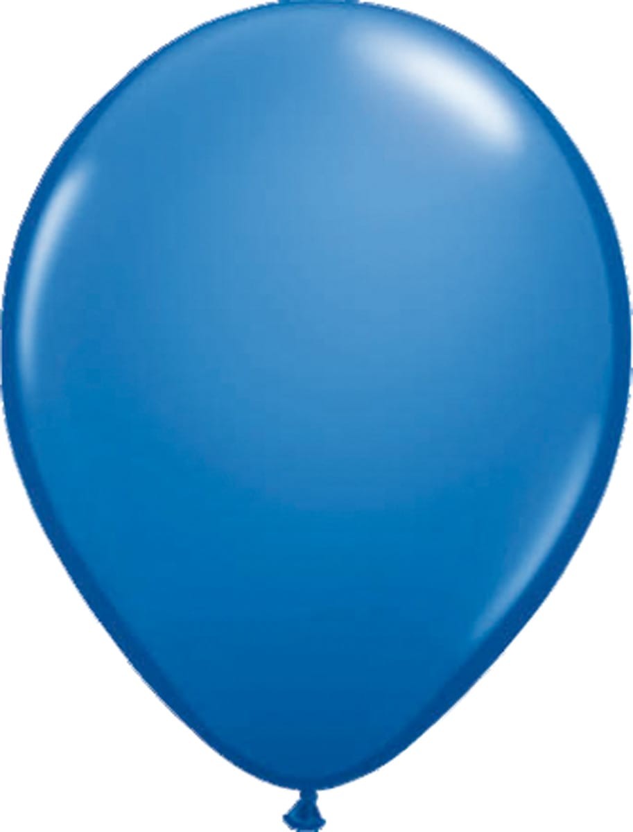 100 blaue Latexballons 30cm