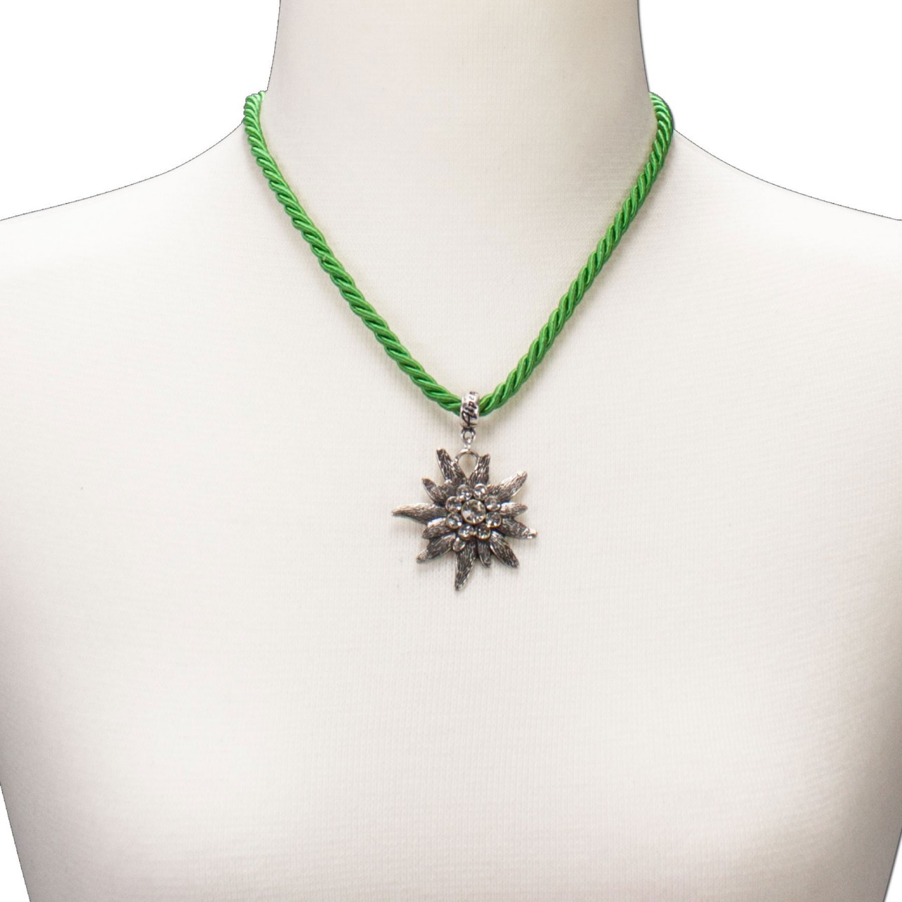 Preview: Traditionele ketting Amelie lichtgroen