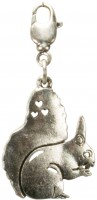 Preview: Traditional Squirrel Pendant, Antique Silver